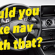 Illustration for article titled What If Infotainment Systems Didnt Exist?